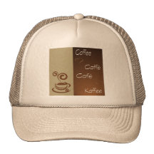 heure de café casquettes de camionneur