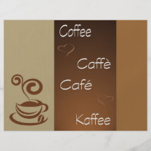 heure de café prospectus en couleur