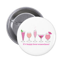 heure heureuse pin's