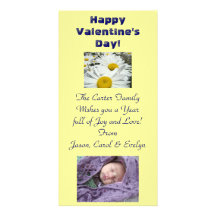 Heureuse Sainte-Valentin ! Photocards de famille Cartes De Vœux Avec Photo