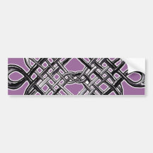Hexagone argenté adhésifs pour voiture