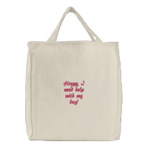 Heyyy, j'ai besoin de l'aide avec ma valise ! sac de toile