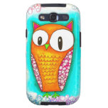 Hibou adorable de bande dessinée