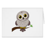 Hibou Cutie Cartes De Vœux