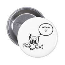 Hibou de bébé badges publicitaires
