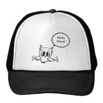 Hibou de bébé casquettes