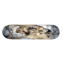 Hibou de grand gris - observateur crémeux de Brown Skateboards