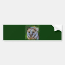 Hibou de grange autocollants pour voiture