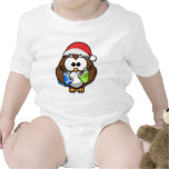 Hibou de Père Noël T-shirt