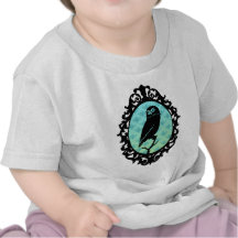 Hibou encadré par Ornated artistique urbain T-shirts