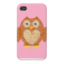 Hibou IPhone de bande dessinée Étui iPhone 4