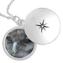 Hibou mignon collier personnalisé