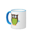 Hibou mignon tasse