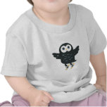 Hibou noir de Nite t-shirts