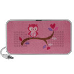 Hibou sage haut-parleur