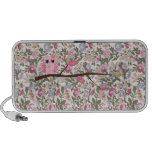 Hibou sage haut-parleur ordinateur portable