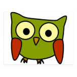 Hibou super carte postale
