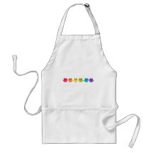 Hiboux d'arc-en-ciel tabliers