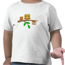 hiboux mignons et drôles t-shirt