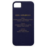 Hiérarchie de geek coques iPhone 5 Case-Mate