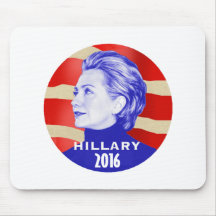 HILLARY 2016 TAPIS DE SOURIS
