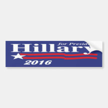 Hillary pour le président adhésif pour pare-chocs  adhésifs pour voiture
