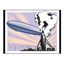 Hindenburg Carte Postale