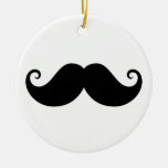 Hippie à la mode de moustache noire drôle de guido décorations de noël