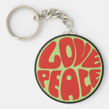 hippie maxime peace love porte-clefs