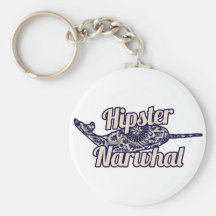 Hippie Narwhal Porte-clé