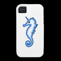 Hippocampe de licorne coques case-mate