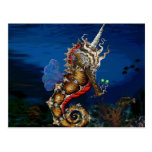 Hippocampe de Pegasus de licorne Cartes Postales