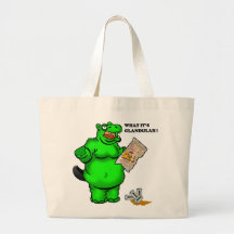 hippopotame affamé sacs