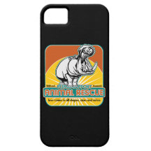 Hippopotame animal de délivrance coque iPhone 5