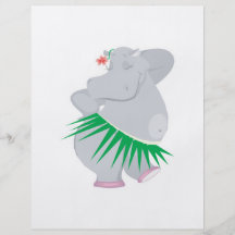 hippopotame de danse polynésienne tract