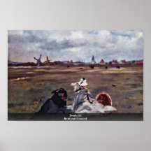 Hirondelles par Manet Edouard Posters