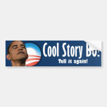 Histoire fraîche BO - anti Barack Obama Adhésif Pour Voiture