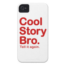 Histoire fraîche Bro. À peine là cas de l'iPhone 4 Coque iPhone 4 Case-Mate