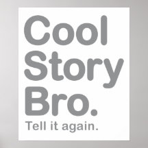 Histoire fraîche Bro. Affiche