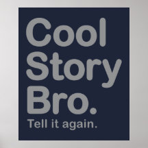 Histoire fraîche Bro. Affiche