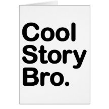Histoire fraîche Bro. Carte