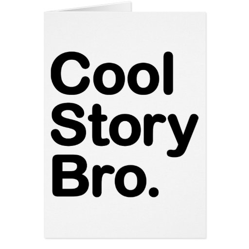 Histoire fraîche Bro. Carte