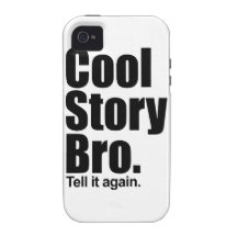 Histoire fraîche Bro. Cas de l'iPhone 4 de Tough™ Coques Vibe iPhone 4