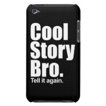 Histoire fraîche Bro. Coques Barely There iPod
