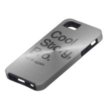 Histoire fraîche Bro. Dites-le encore Coque iPhone 5