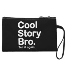 Histoire fraîche Bro. Dites-le encore Sac À Main Avec Anse