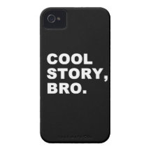 Histoire fraîche Bro Étui iPhone 4