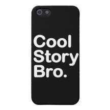 Histoire fraîche Bro iPhone 5 Case