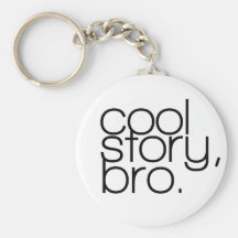"histoire fraîche, bro" Keychain Porte-clefs