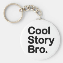 Histoire fraîche Bro. Keychain Porte-clefs